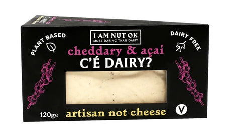 I Am Nut OK C'e Dairy Vegan Cheese Cheddar 120g