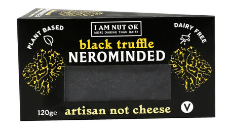 I Am Nut OK Nerominded - Black Truffle Vegan Cheese 120g