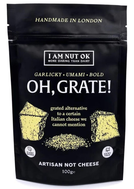 I Am Nut OK Oh Grate! - Grated Italian Vegan Cheese 100g
