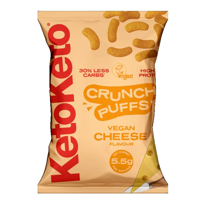 Ketoketo Vegan Cheese Crunch Puffs 80g