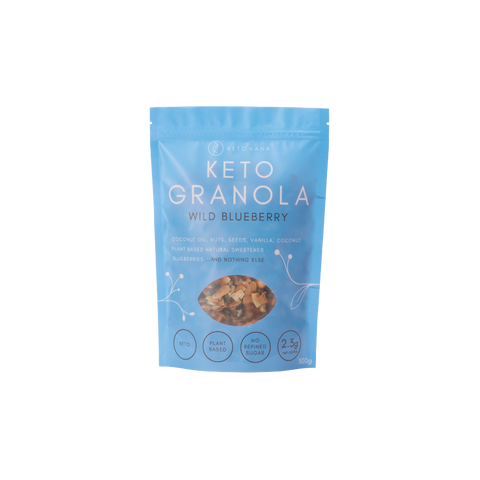 Keto Hana Wild Blueberry Keto Granola 300g