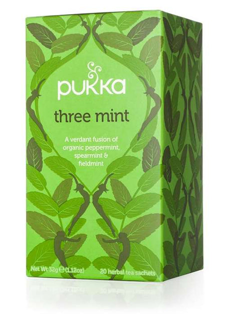 Pukka Three Organic Mint Tea 20x32g