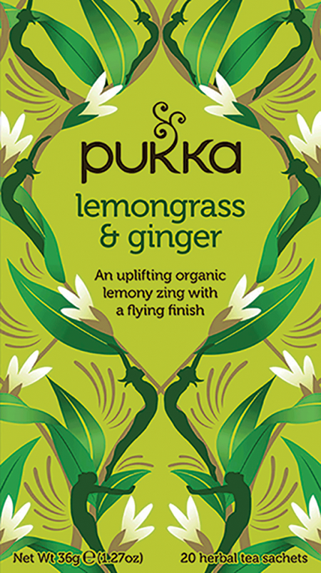 Pukka Organic Lemongrass & Ginger Tea 20bgs