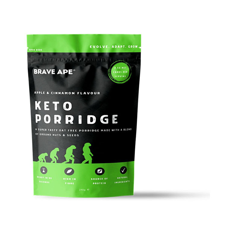 Brave Ape Co Apple & Cinnamon Keto Porridge 240g
