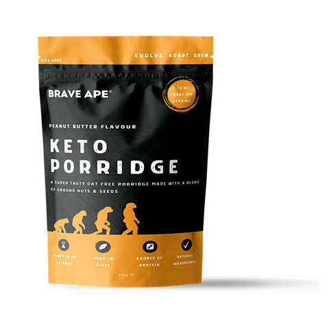 Brave Ape Co Peanut Butter Keto Porridge 240g