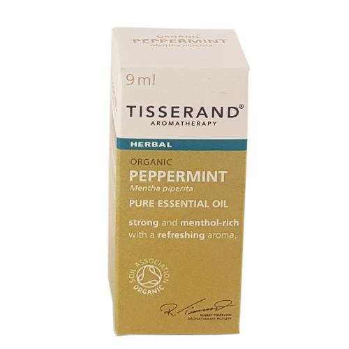 Tisserand Organic Peppermint  Essential Oil 9ml