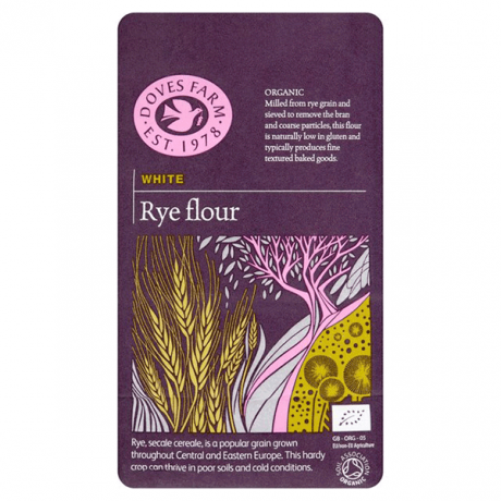 Doves Farm Organic White Rye Flour 1kg