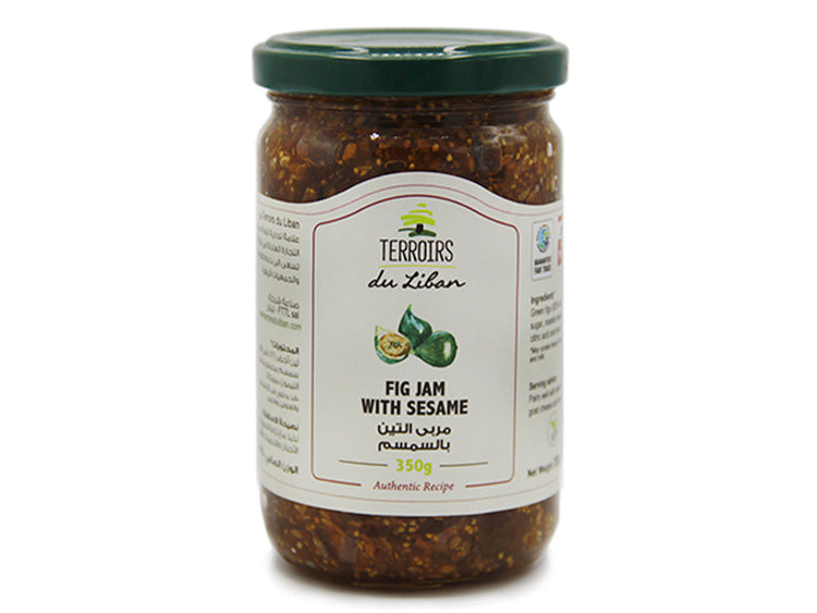 Terroirs Fig Jam with Sesame 350g