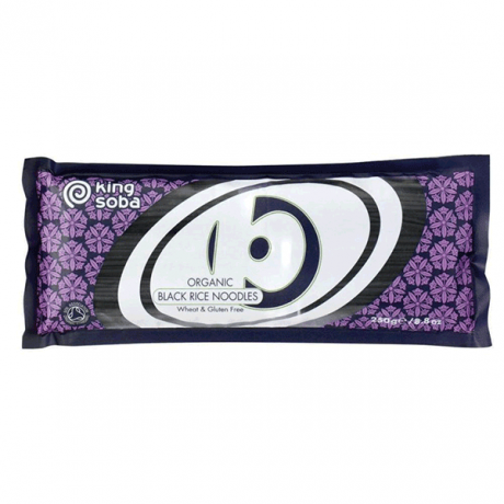 King Soba Organic Black Rice Noodles 250g