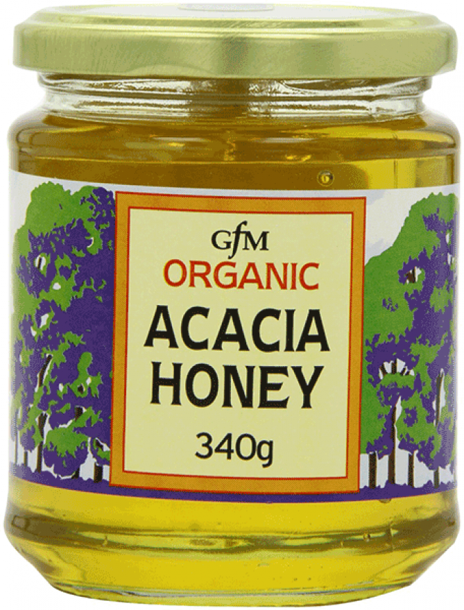 Gfm Organic Acacia Honey 340g