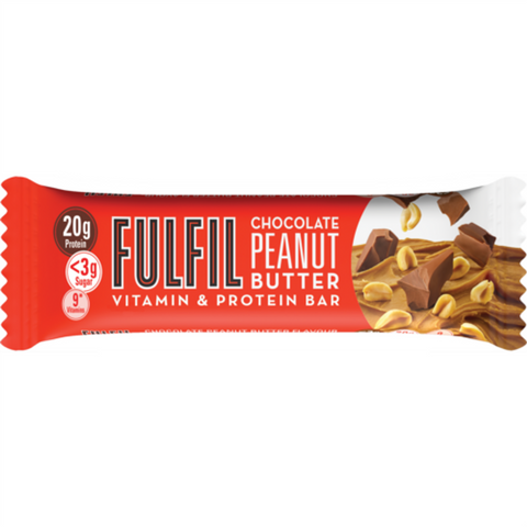 Fulfil Chocolate Peanut Butter Vitamin & Protein Bar 55g