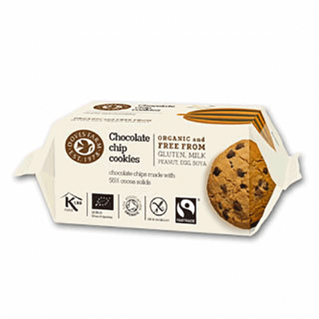 Doves Farm Organic Chocolate Chip Cookies 180g