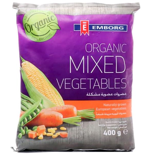 Emborg Organic Mixed Vegetables 400g