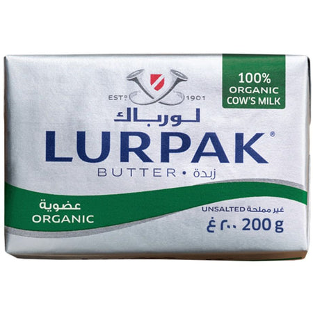 Lurpak Organic Butter Unsalted 200g
