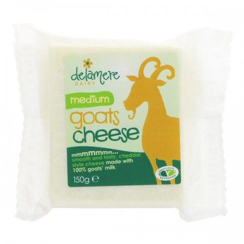 Delamere Goat's Cheddar Cheese 150g