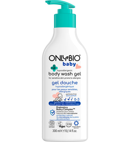 Only Bio Baby Hypoallergenic Body Wash Gel 300ml