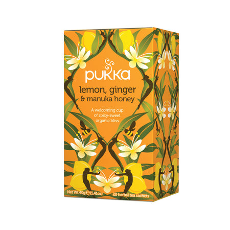 Pukka Lemon, Ginger & Manuka Honey Organic Tea 20x40g