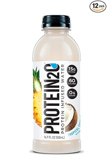 Protein2o Protein Infused Water Tropical Coconut 500ml