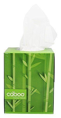 Caboo Cube Facial Tissue, 90 sheets