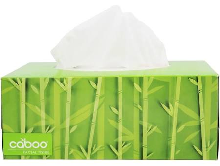 Caboo Facial Tissue, 184 2-ply