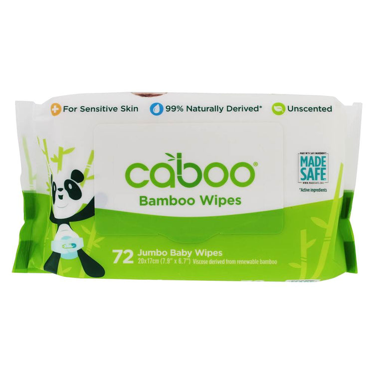 Caboo Bamboo Wipes 72’s Flip Top