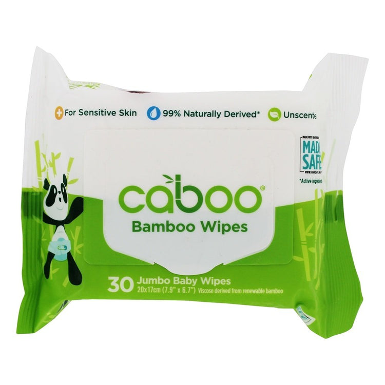 Caboo Bamboo Wipes 30’s