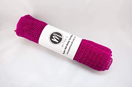 Mitra’s Pink Color Net Body Scrubber
