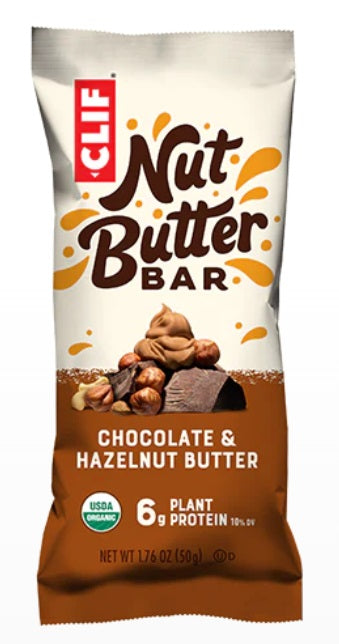Clif Organic Chocolate Hazelnut Butter - Filled Bar 50g