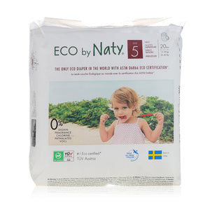 Eco by Naty Pull on Pants, S5 (12-18kg, 26-40 lbs)