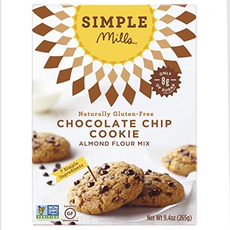 Simple Mills Gluten Free Chocolate Chip Cookie Almond Flour Mix 265g