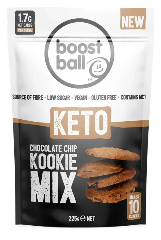 Boost Ball Keto Chocolate Chip Cookie Mix 225g