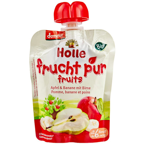 Holle Organic Apple Banana Pear 90g