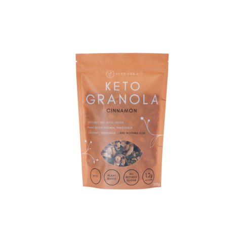 Keto Hana Keto Friendly Cinnamon Granola 300g