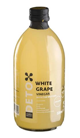 Deto Organic White Grape Vinegar with Mother 500ml