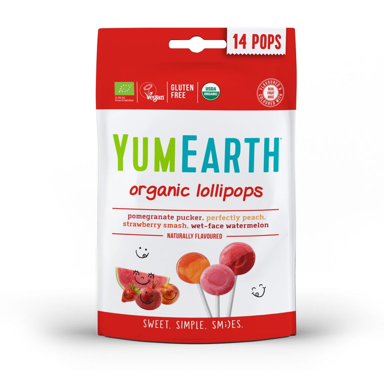 Yum Earth Organic Fruiut Pops 14 Pcs 85g