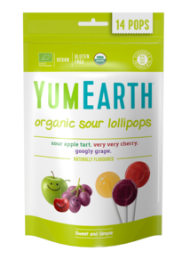Yum Earth Organic Sour Pops 14Pcs  85g