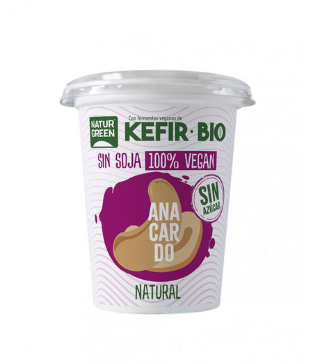 Naturgreen Organic Cashew Kefir Vegan Yogurt Natural 400g