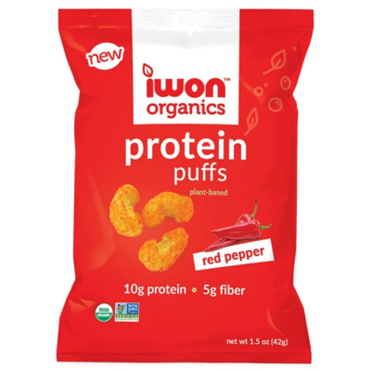 Iwon Organic Red Pepper Protein Puffs 42g