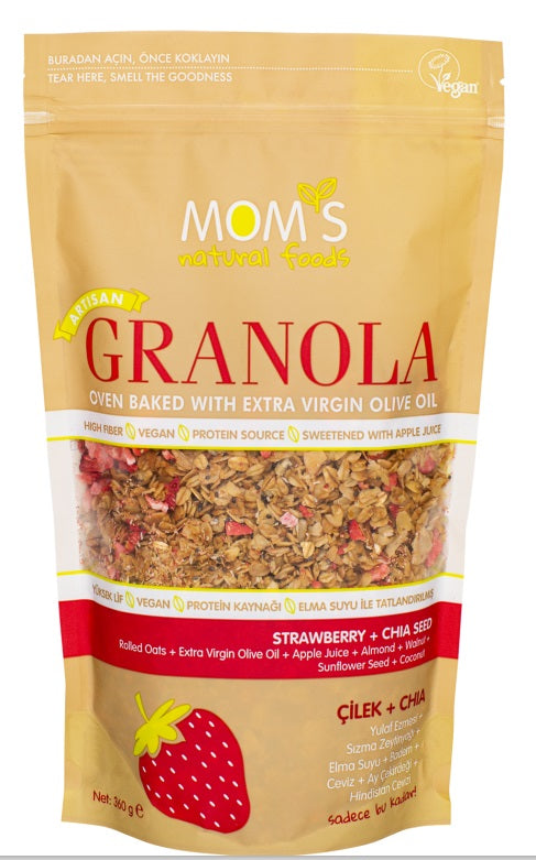 Mom's Natural Foods Strawberry Granola 360g