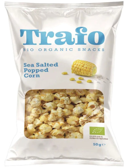 Trafo Organic Sea Salted Popcorn 50g