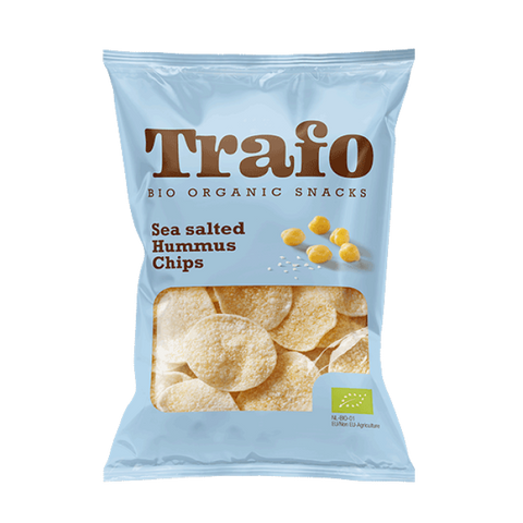 Trafo Organic Hummus Chips Sea Salt 75g