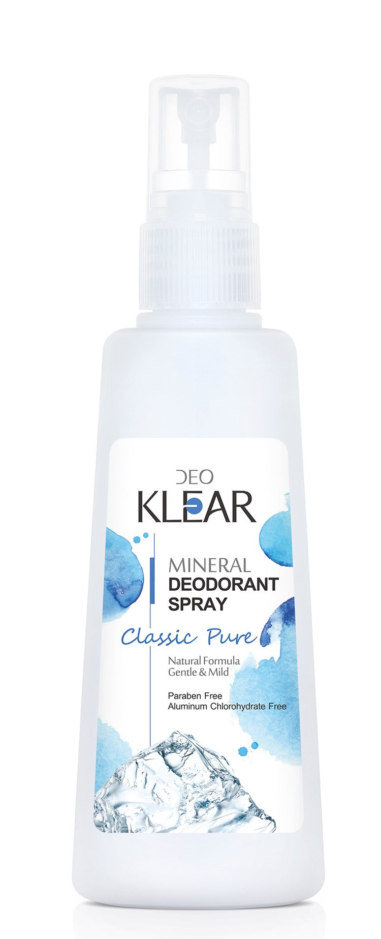 Deo Klear Mineral Deodorant Spray Classic Pure 100ml