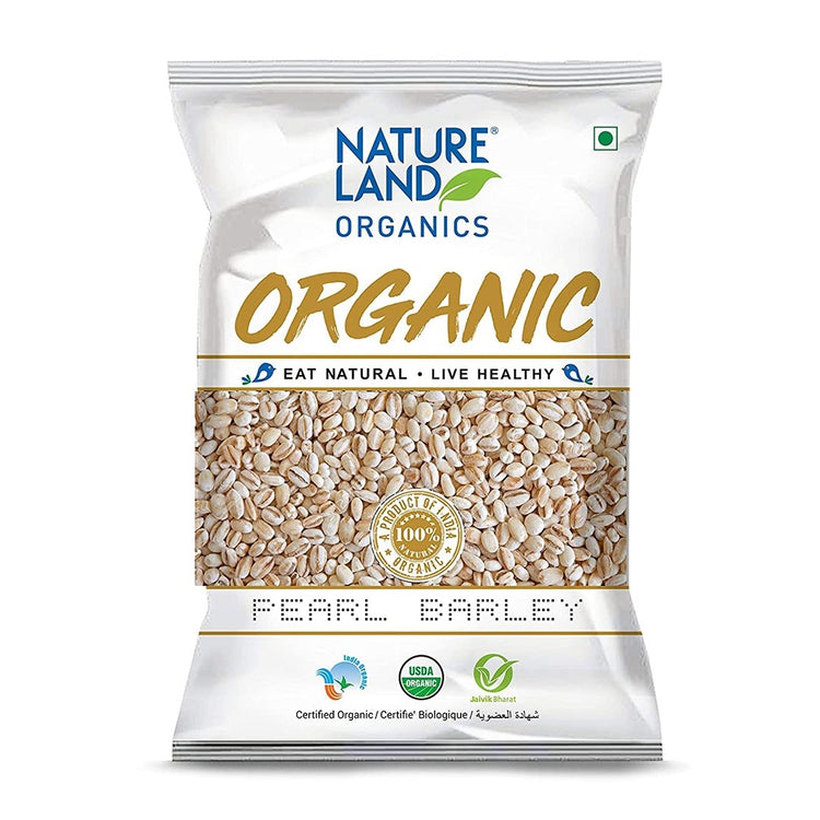 Nature Land Organic Pearl Barley 500g