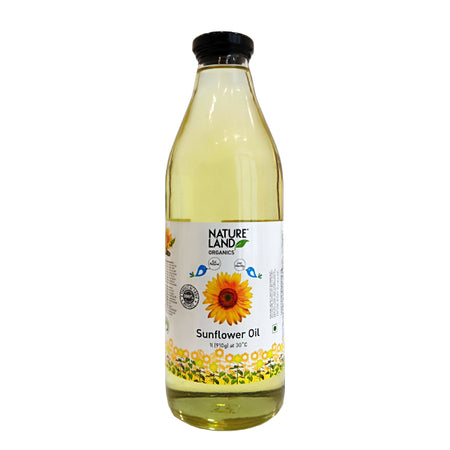 Nature Land Organic Sunflower Oil 1L