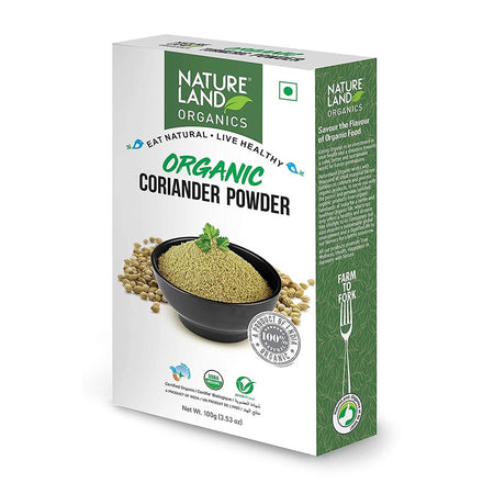Nature Land Organic Coriander Powder 100g