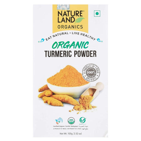 Nature Land Organic Turmeric Powder 100g