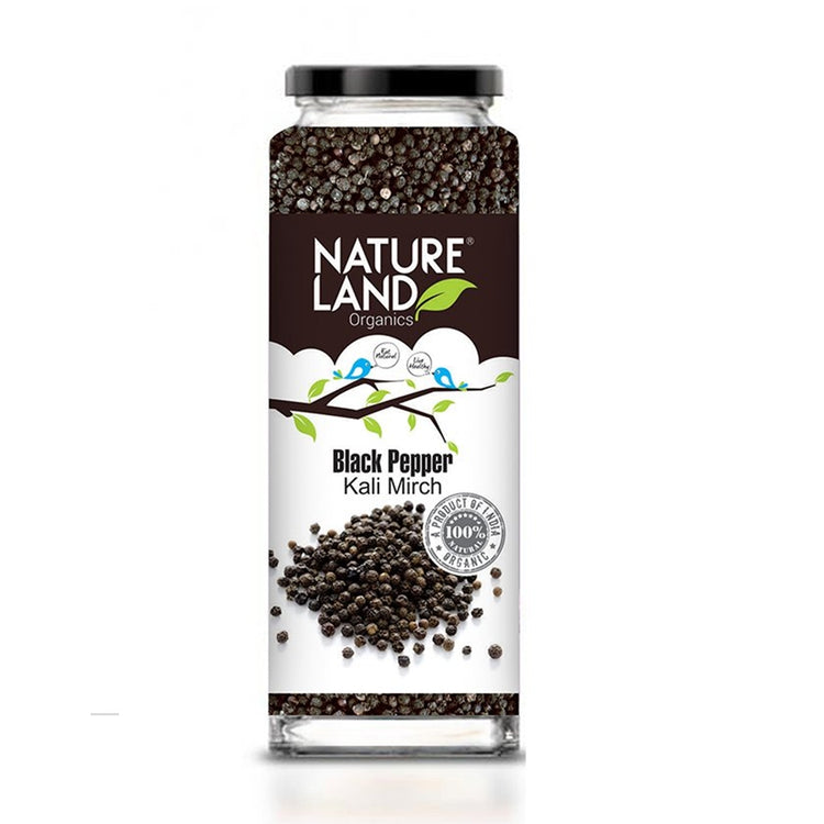 Nature Land Organic Black Pepper 100g