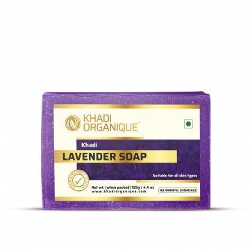 Khadi Organique Lavender Soap 125g
