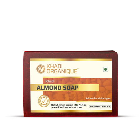 Khadi Organique Almond Soap 125g