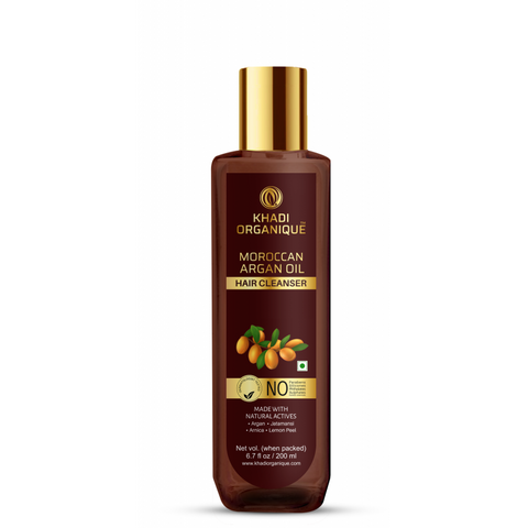 Khadi Organique Moroccan Argan Oil Hair Cleanser 200ml